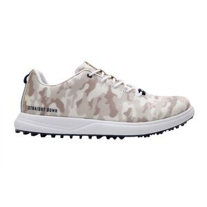 Straight Down 9 Men’s Defender Shoe CAMO STONE Golf Shoes